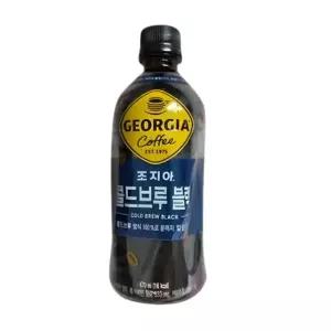 조지아 크래프트 콜드브루 블랙 470ml 24페트