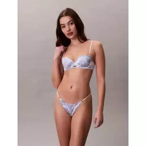 [Calvin Klein Underwear](강남점)CK 26SS 여성 새틴 데미 브래지어 (QF8394AD-OBR)