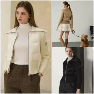 [힐크릭] 여성 골프 의류 25FW 루미에르 경량 울브렌드 다운자켓 3종 택1