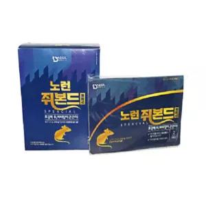 노런쥐본드스페셜 쥐덫 쥐퇴치 쥐 끈끈이 쥐잡기 20개입