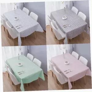 방수 식탁보 테이블 매트 비닐 PVC 캠핑 야외 피크닉 사각 137x180cm