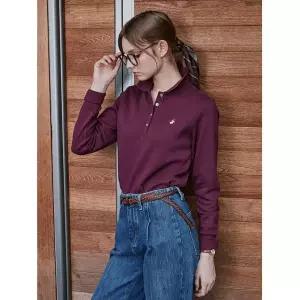 비버리힐스폴로클럽 여성 코튼 블렌드 카라 티셔츠 TS482 386947