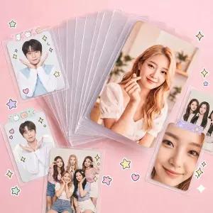 포토 카드 슬리브 보관 꾸미기 포카 슬리브 보드 게임 보호필름 카드 보호비닐 프로텍터 OPP