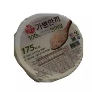 오뚜기 가뿐한끼 현미밥 150g x 60개