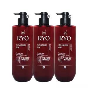 려 샴푸 함빛 극손상 영양 592ml x3개