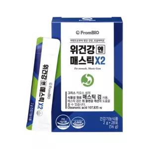 프롬바이오 위건강엔 매스틱X2 2g x 28포, 1개