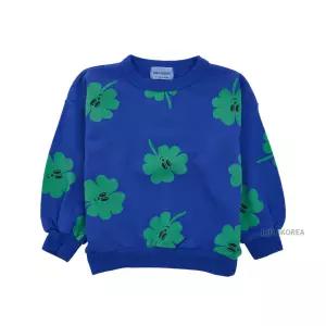 [보보쇼즈] FW25 아동 럭키 클로버 맨투맨 B225AC039 421 (4-9) 118915