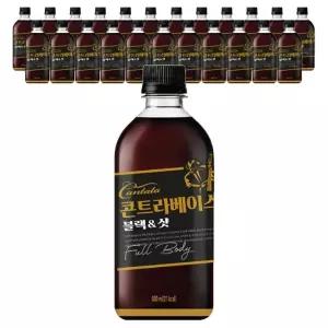 롯데 칸타타 콘트라베이스 블랙 샷 500ml x 24PET