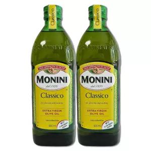 모니니 클라시코 엑스트라버진 올리브오일 1,000ml X 2개 이탈리아산 올리브유