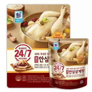 사조대림 안심삼계탕 900g x 6개