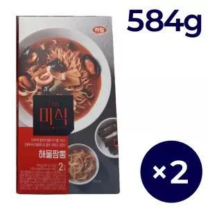 하림 더미식 해물짬뽕 292g 4개