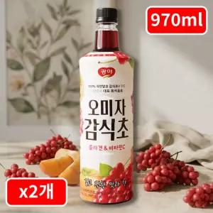 광야 오미자 감식초 베이스 970ml x2개
