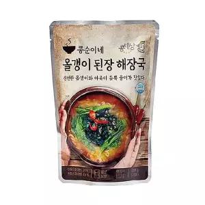 [NS홈쇼핑]올갱이 된장 해장국 500g*2팩[35854267]