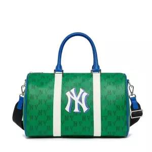 [MLB]더플백 JQT 3ABWM013N-50GNM 모노티브 코티드캔버스 보스턴백 M NY
