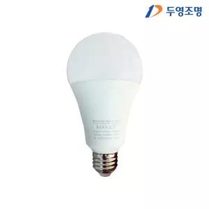 두영 LED전구 25W E26 주광색(하얀빛) KS 보안등 가로등 창고등 공장등 작업등 소켓전구 LED벌브