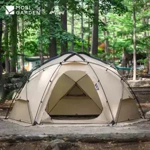 MOBI GARDEN 캠핑 텐트 커맨더 돔 쉘터 방수 방풍 초경량 70D 나일론 160 cm 185