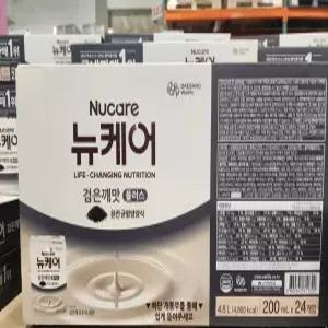 뉴케어 검은깨맛 플러스 아침식사대용 아침간편식 200ml 24개 환자영양식 코스트코뉴케어