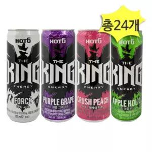 핫식스 더킹 포스 & 퍼플 피치 애플 355ml x 각6개(총24개)