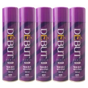 LG 드봉 데뷰센스 헤어 스프레이 무스크 300ml x 5EA
