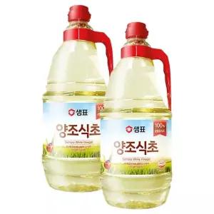 샘표 양조식초 1.8L x 2입