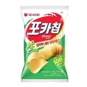 오리온 포카칩 어니언 137g 12개