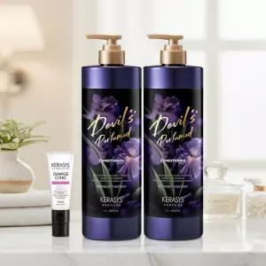 케라시스 데빌스 퍼퓸 미드나잇판타지 린스 1L x 2개 (컨디셔너)300ML 트리트먼트 증정
