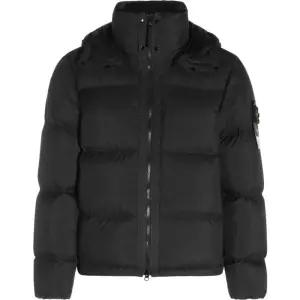 26FW 스톤 아일랜드 매트 립스탑 코듀라 블랙 패딩 자켓 L2S15 4100013 S0483 V0029