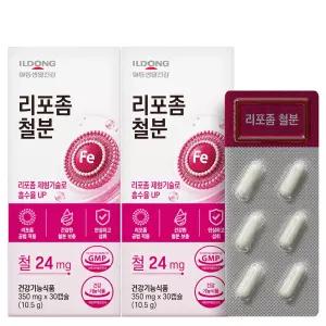 일동 리포좀 철분제 미니 2박스 60캡슐
