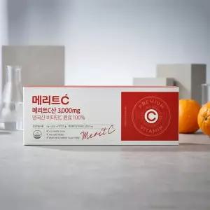 휴온스 메리트C산 3000mg 3개월분 90포 고함량 영국산 비타민C