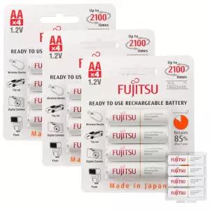후지쯔 Ni-MH AA 2000mAh 스탠다드 충전지 (12알)/충전건전지
