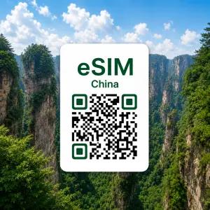 [매일 2GB 무제한 / 1일] 중국 이심 eSIM VPN 없이 Google·ChatGPT·SNS 사용 가능 | 상하이·베이징·광