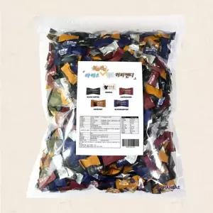 비타민C 민트 아이스 커피 캔디 5가지맛 1kg 무설탕