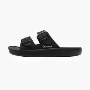 베어파우 노바 우먼즈 슬리퍼 블랙/블랙 (K222001QB-W) - BLACK