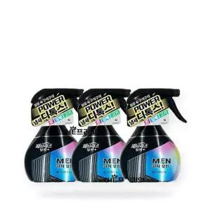 페브리즈 섬유탈 취제 MEN 쿨아쿠아향 370ml 3개
