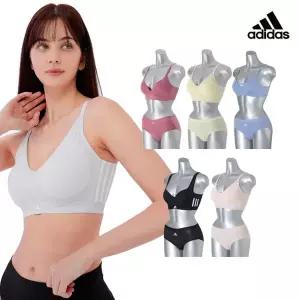 [아디다스] 여름 쿨 메쉬 노와이어 브라1장/헴팬티 2장 균일가