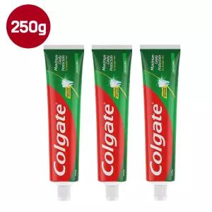 콜게이트 고불소 칼슘 치약 아이씨 쿨민트 250g x 3개 대용량 충치예방 트레이더스