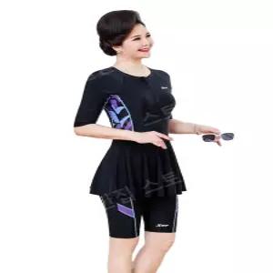 60대수영복 엄마 휴양지 여성 블랙 원피스 꽃무늬 중년 50대