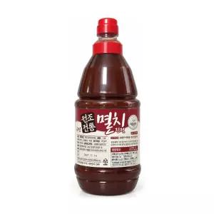 국산 60년 전통 기장에서 자연숙성시킨 멸치진젓 1.8L