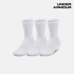 유니 UA 3-Maker 미드 크루 삭스 3켤레 1373084-100
