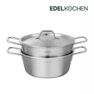 에델코첸 통3중 차곡냄비세트18cm (사틴)