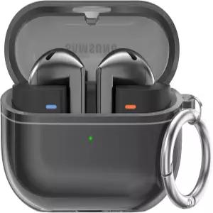 AhaStyle 삼성 갤럭시 버즈 3 FE/Galaxy Buds3 Pro/Buds 3용 투명 케이스 황변 방지 소프트 TPU 무선 충전