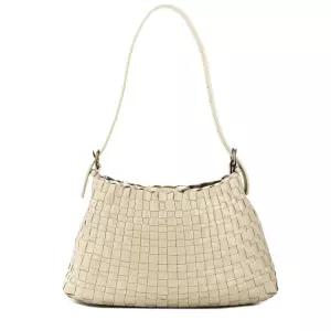 [드래곤디퓨젼]26FW (8170 PEARL) 여성 호보 셀비지 숄더백