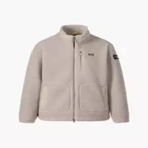 N264UFJ151 코스토니 스탠드넥 플리스 자켓 MOURNING BEIGE