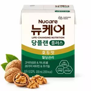 뉴케어 당플랜 플러스 호두맛 200ml 10개 영양조제식품 5대 영양소 식사대+영양제