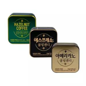 무설탕 자일리톨 커피 캔디 32g 3개 (종류별로)