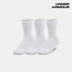 유니 UA 3-Maker 미드 크루 삭스 3켤레 1373084-100