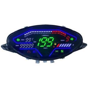 혼다 BIZ100 Biz100 C100 2023 콜롬비아, 브라질용 LED 디지털 오토바이 속도계 RPM 대시보드 타블레로 벨
