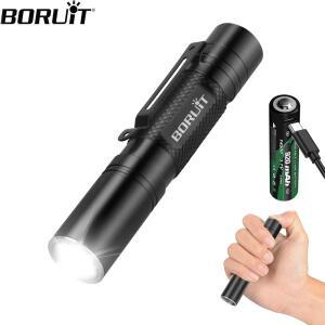 캠핑조명 렌턴 감성 LED 후레쉬 캠핑등 무드등 랜턴 호롱불 텐트 BORUiT RJ13 소형 EDC 손전등 500LM 강력