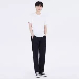 혀니미니 TBZ 국내생산 무지 블랙 츄리닝 학교 체육복 교복몰 트레이닝복세트 헬스복 트레이닝바지