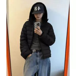 아테즈 ATEZ AERO 테크 후드 경량 패딩 자켓 2COLOR